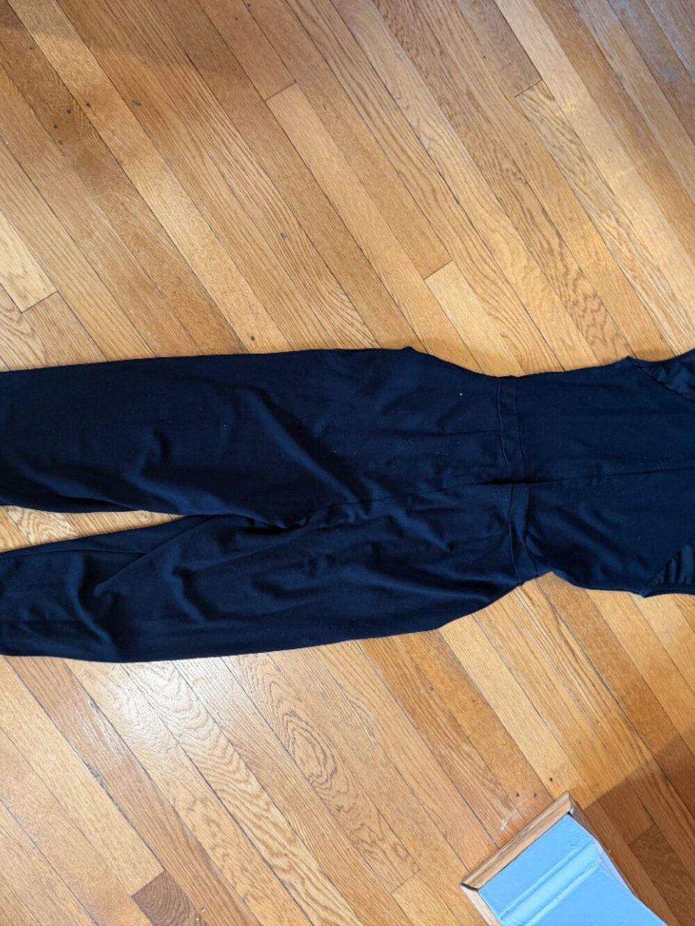 French Connection Black Ruffle Jumpsuit Size 10 - Picture 3 of 4